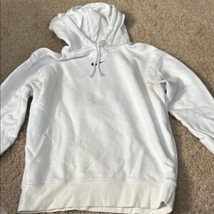 Nike White Hoodie